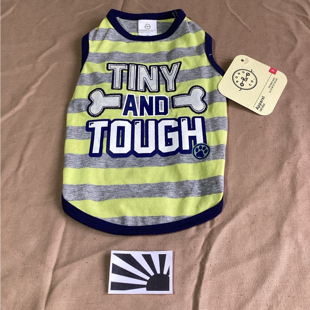 Petco Bond & Co Tiny and Tough Dog Tank Top XS